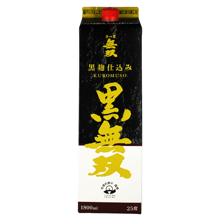 さつま無双 -黒無双- パック 1800ml