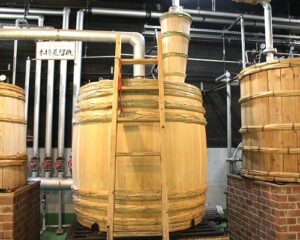 木樽蒸留器　入れ替え作業完了