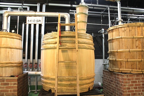 木樽蒸留器 入れ替え作業完了